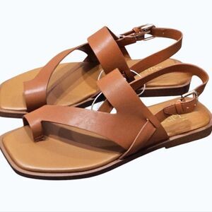 Franco Sarto Gia Strappy Leather Sandals